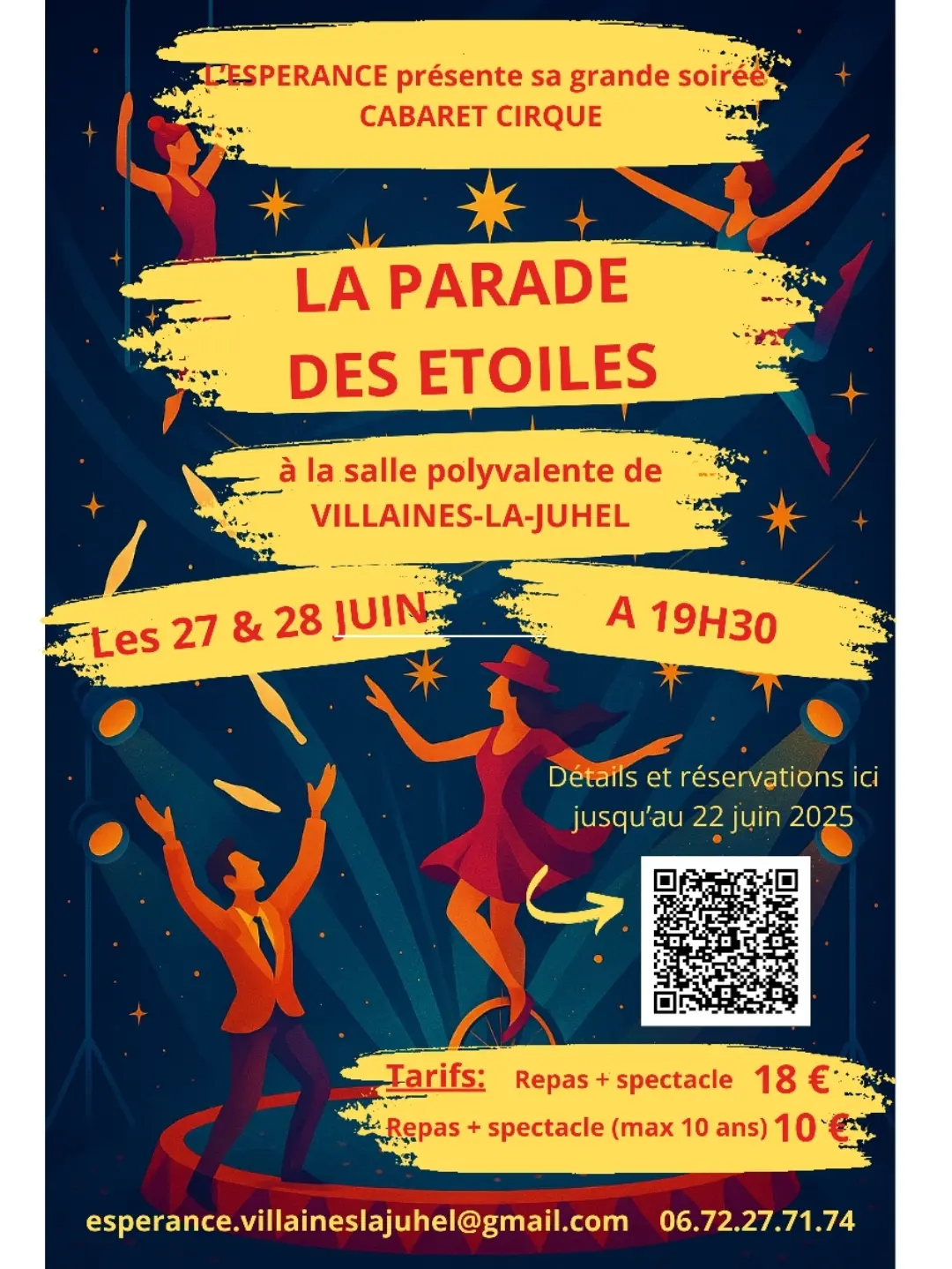 soirée cabaret cirque