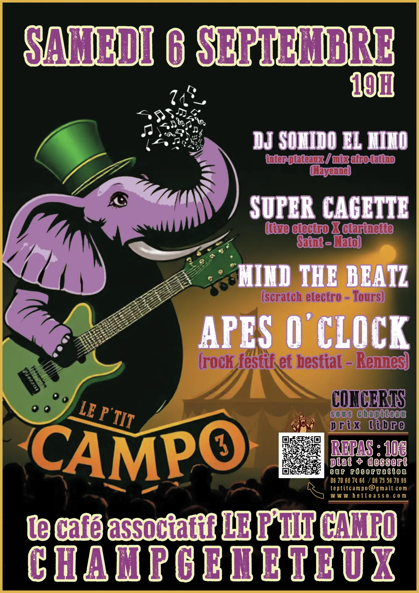 3 ans du p'tit campo