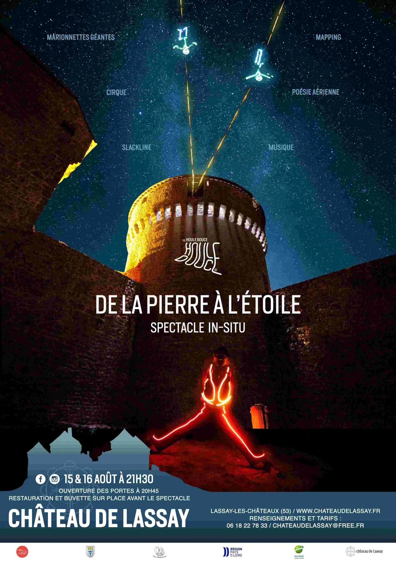 Affiche De la pierre à l'étoile