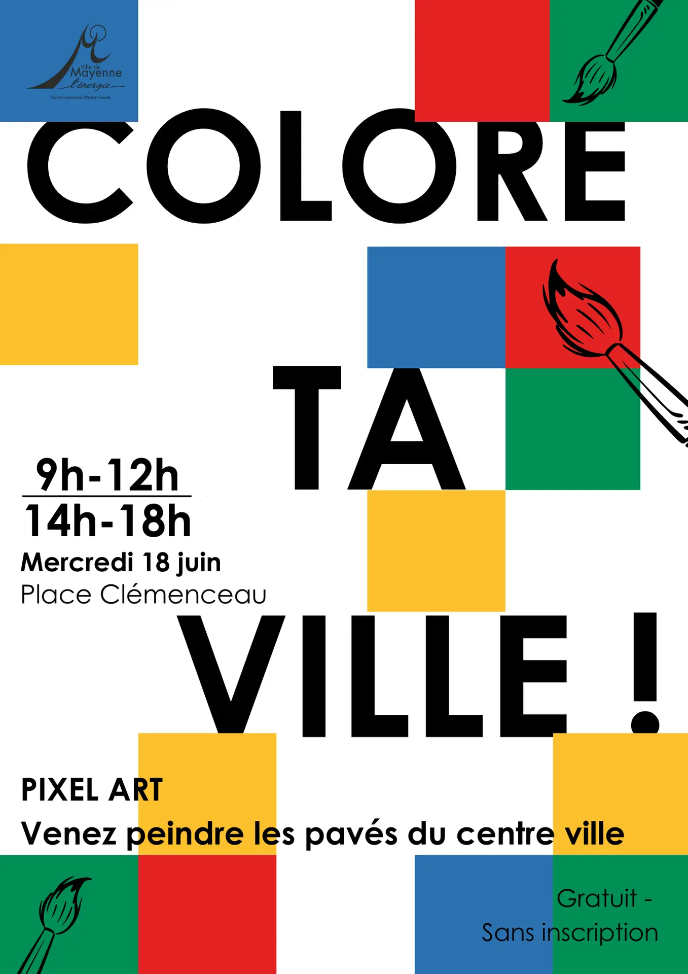 Affiche colore ta ville !