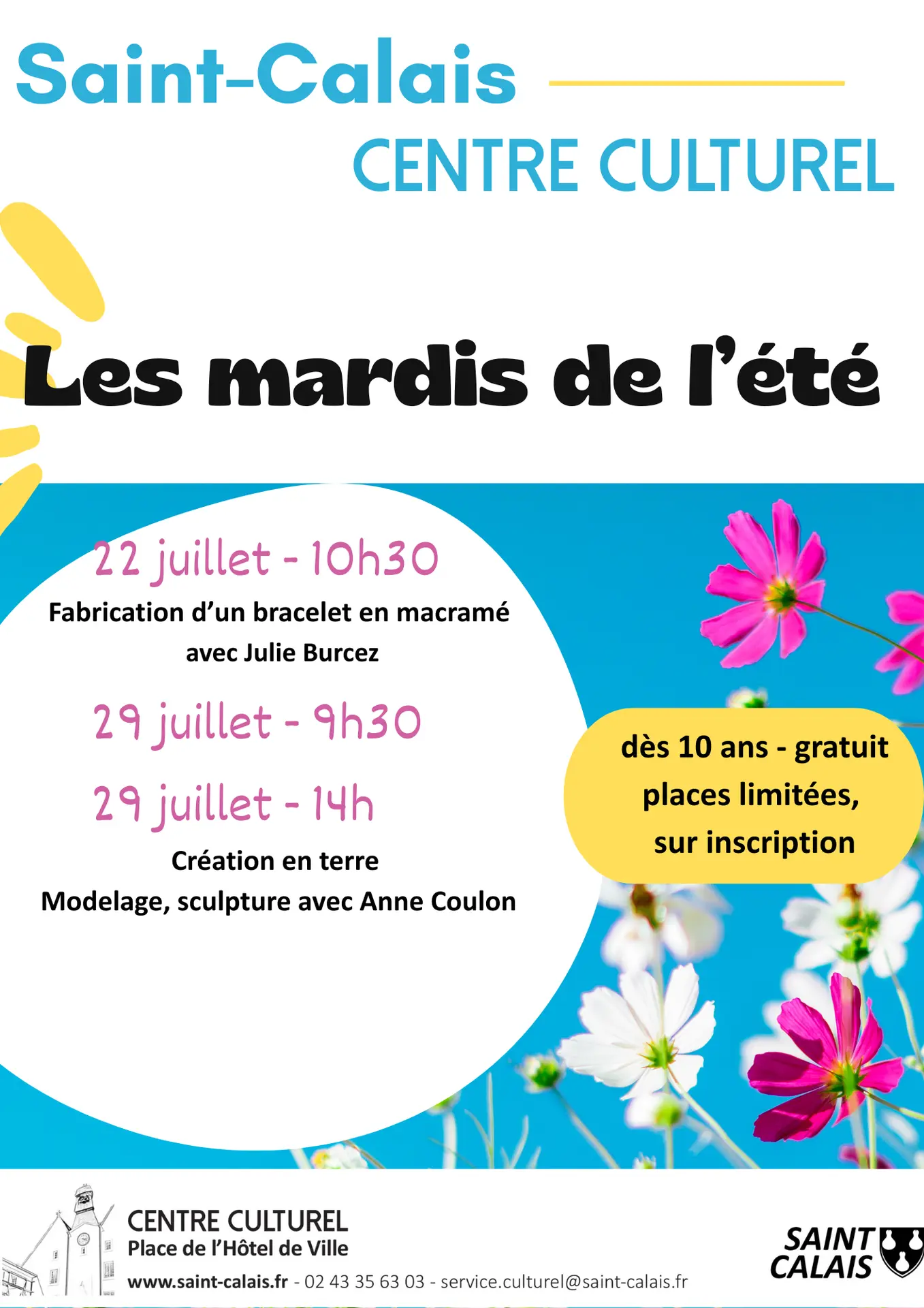 Les mardis de l'été 2025 - Saint-Calais