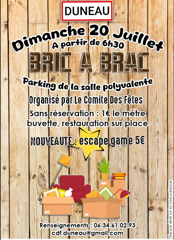 Bric a brac duneau
