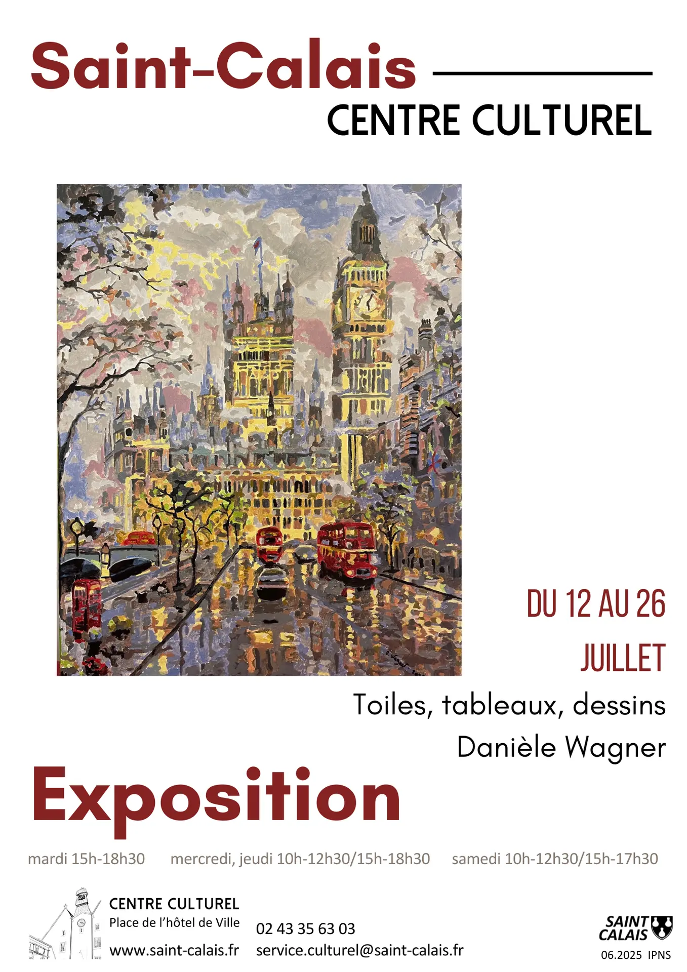 Exposition Daniele Wagner - Saint-Calais