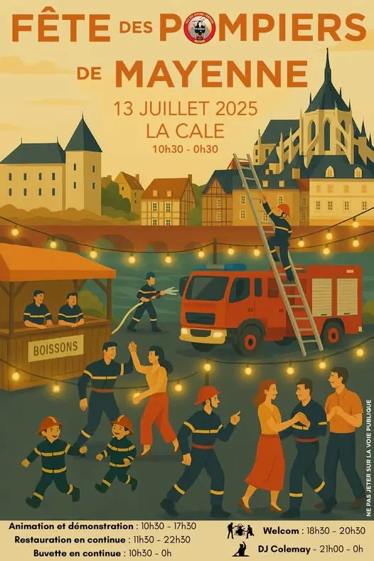 Fête des Sapeurs-Pompiers de Mayenne