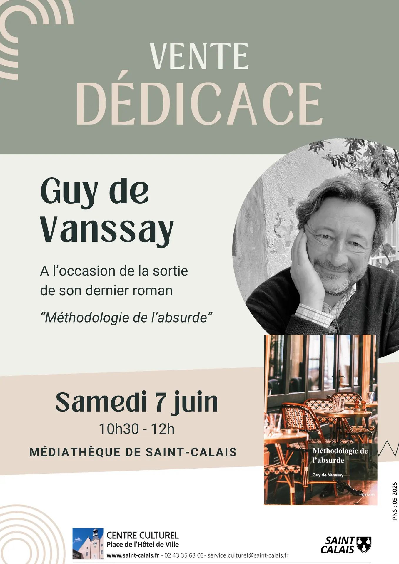 Vente dédicace - Guy de Vanssay