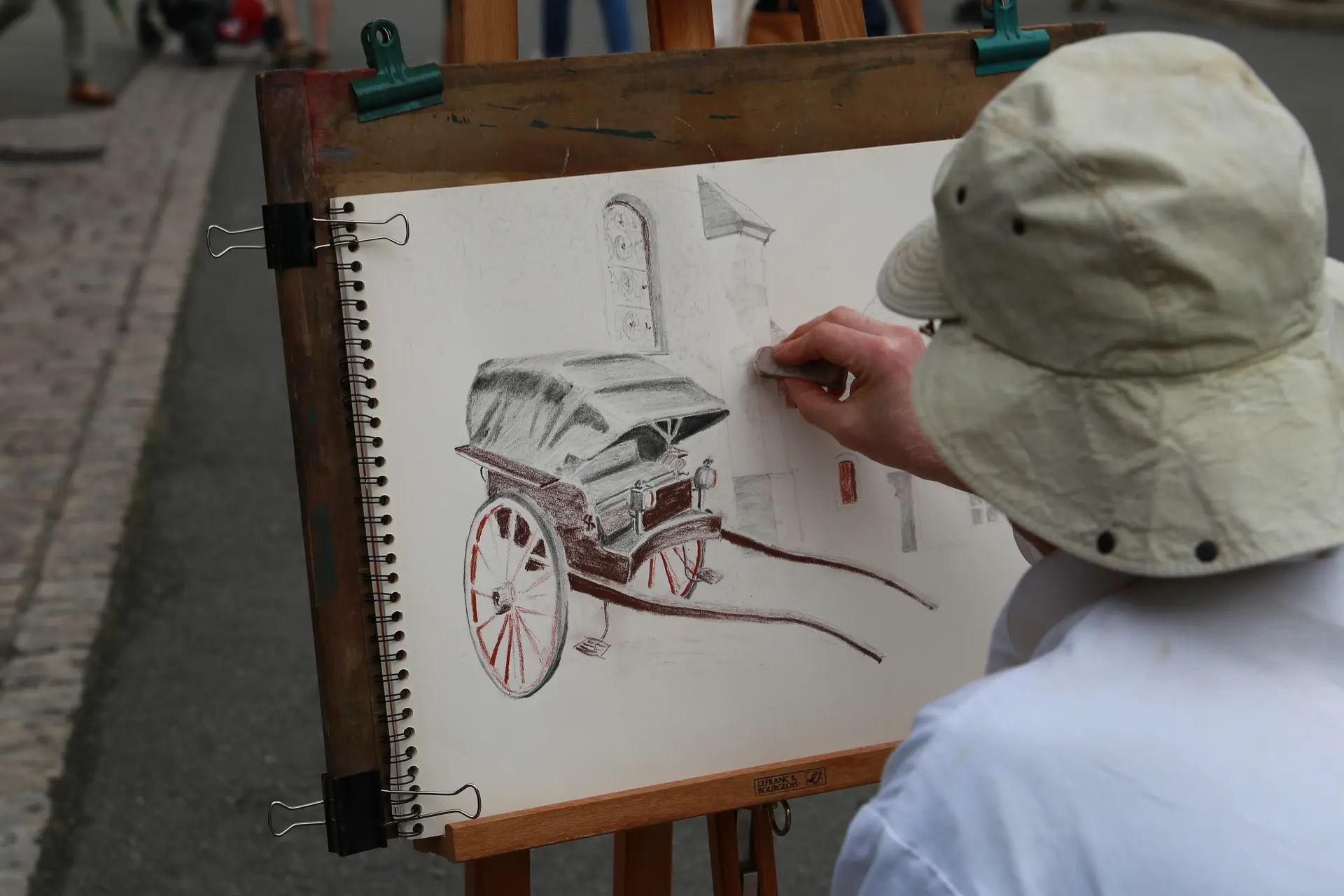 Peintre dans la cité