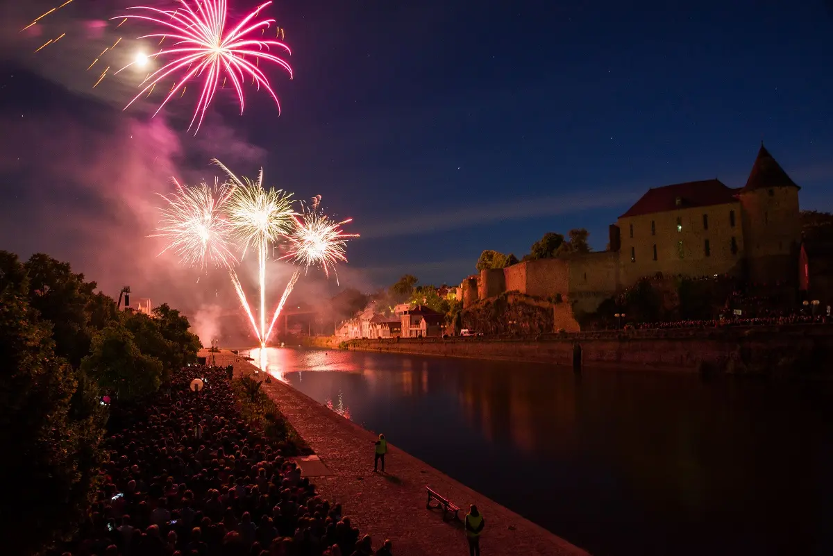 Mayenne Feu d'artifice
