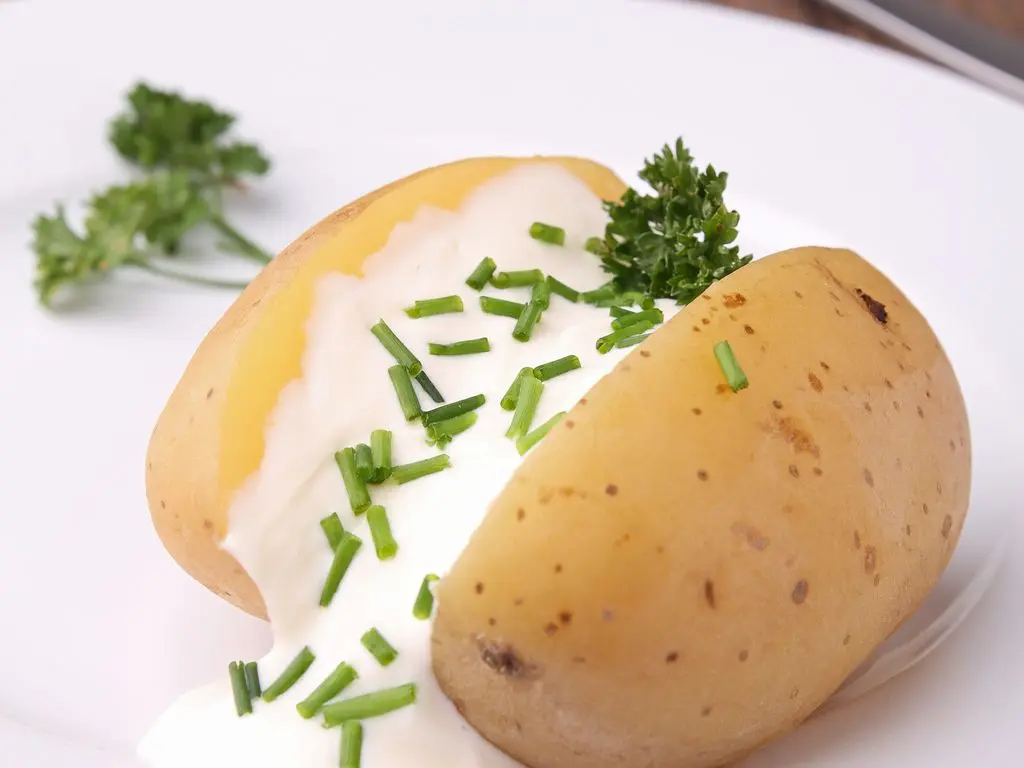 Patate à la crème