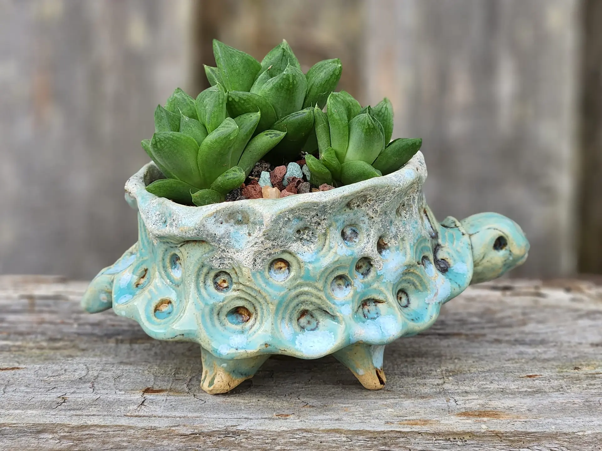 Réalisation en poterie
