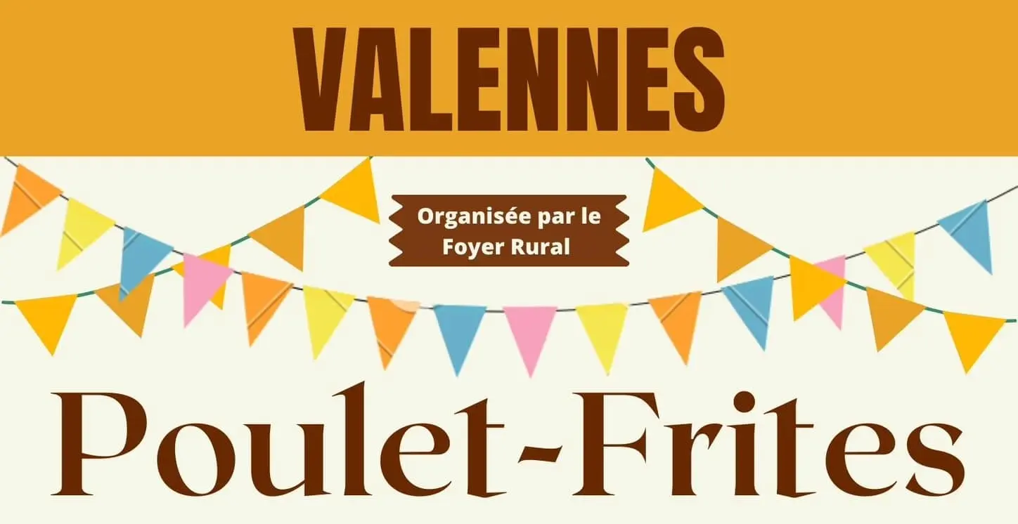 Poulet frites Valennes
