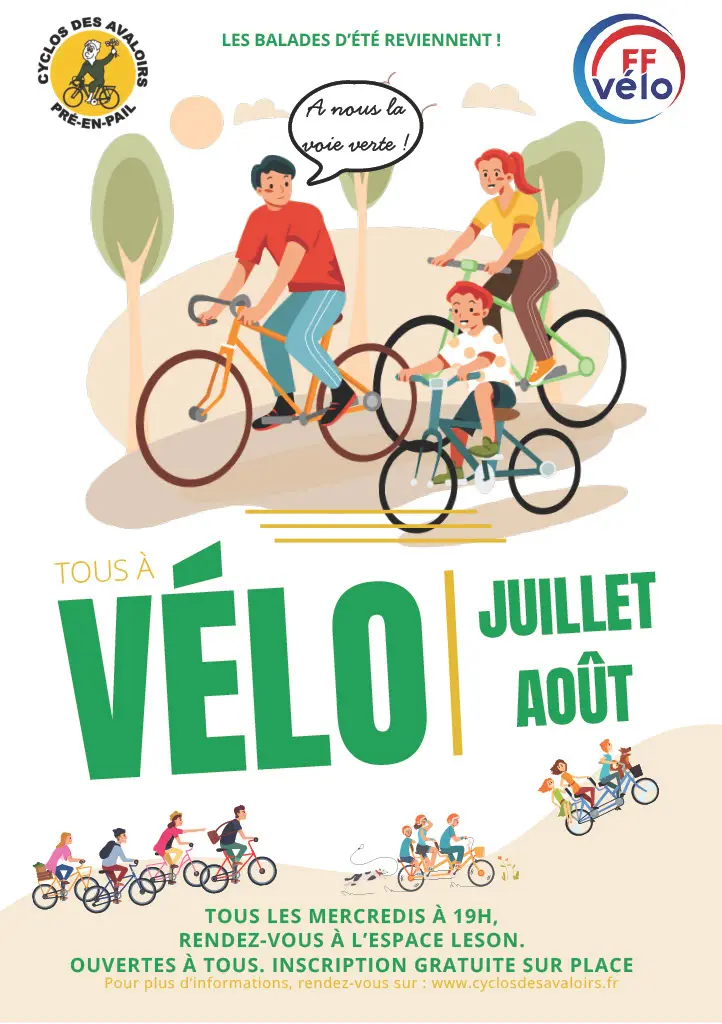 TOUS A VELO - PEPSS été 2025