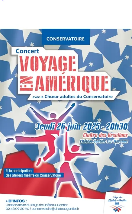 VOYAGE EN AMERIQUE CONSERVATOIRE