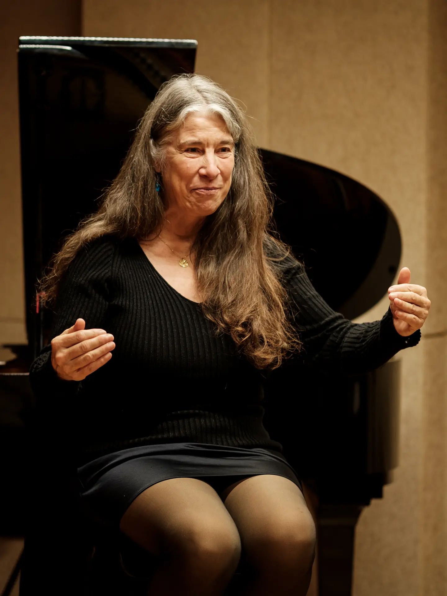 Christine Jeandroz, cheffe de chant et compositrice