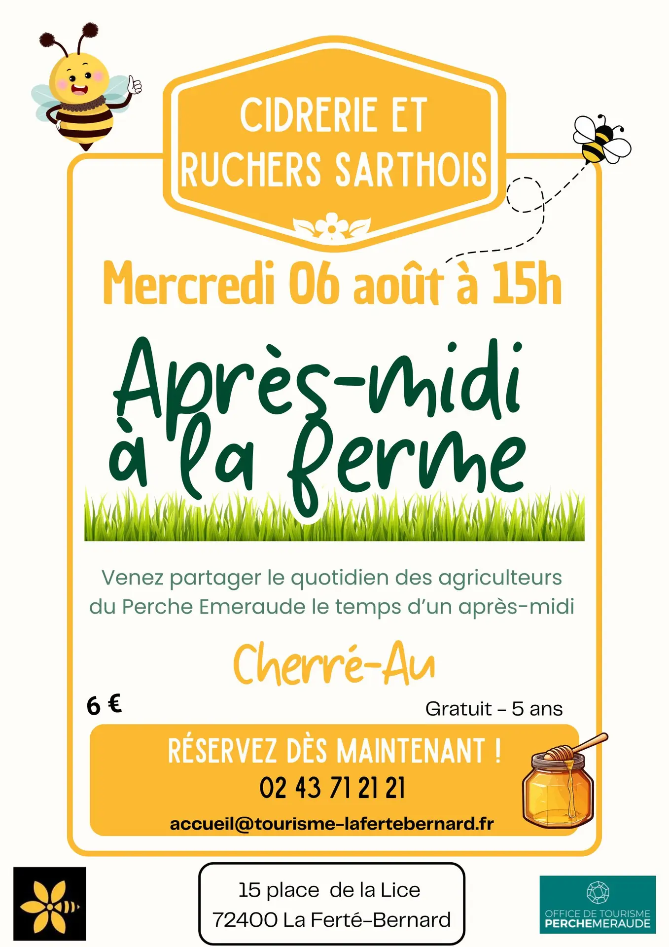 Copie de Affiche Ferme camping - 3