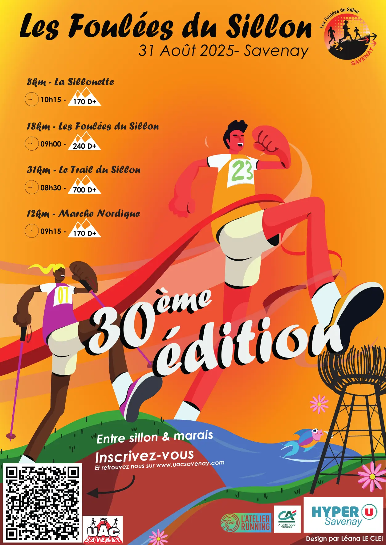 affiche_foulees_du_sillon_2025