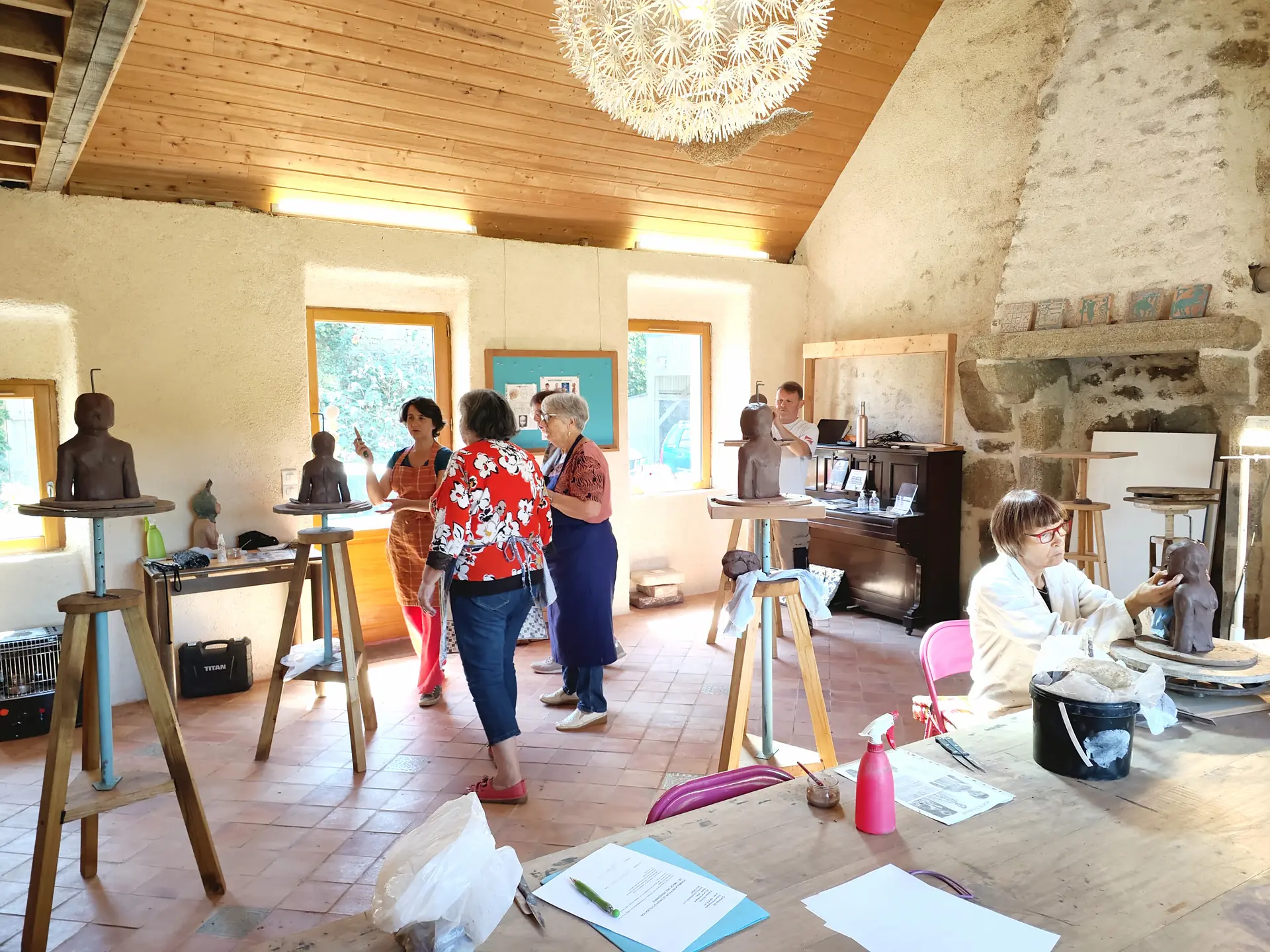 Vue d'ensemble de l'atelier