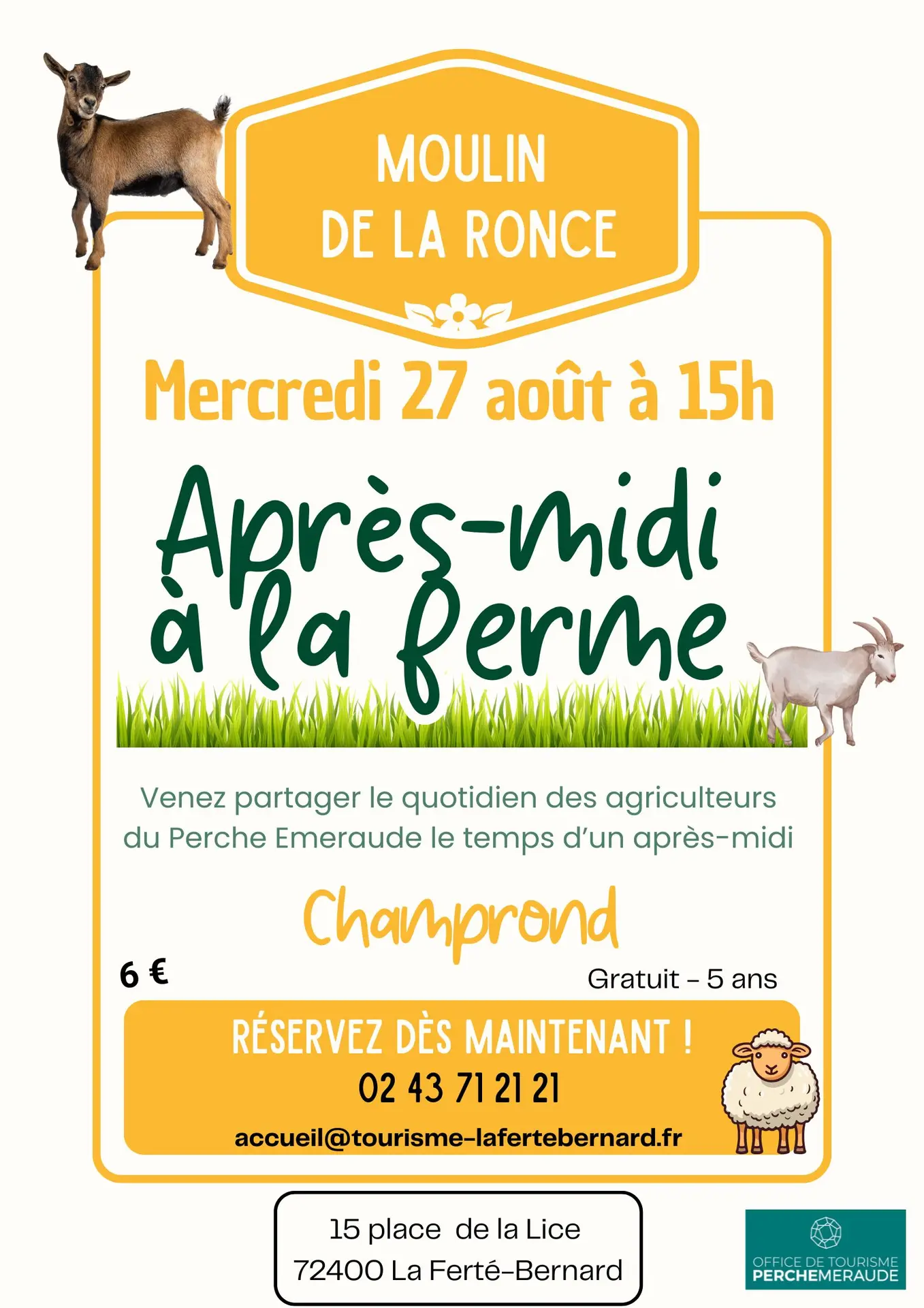 Copie de Affiche Ferme camping - 4