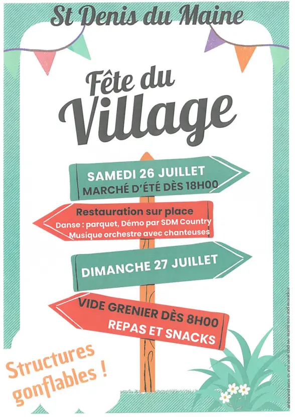 fête saint denis du maine