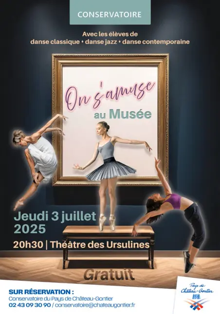 on s'amuse au musée affiche