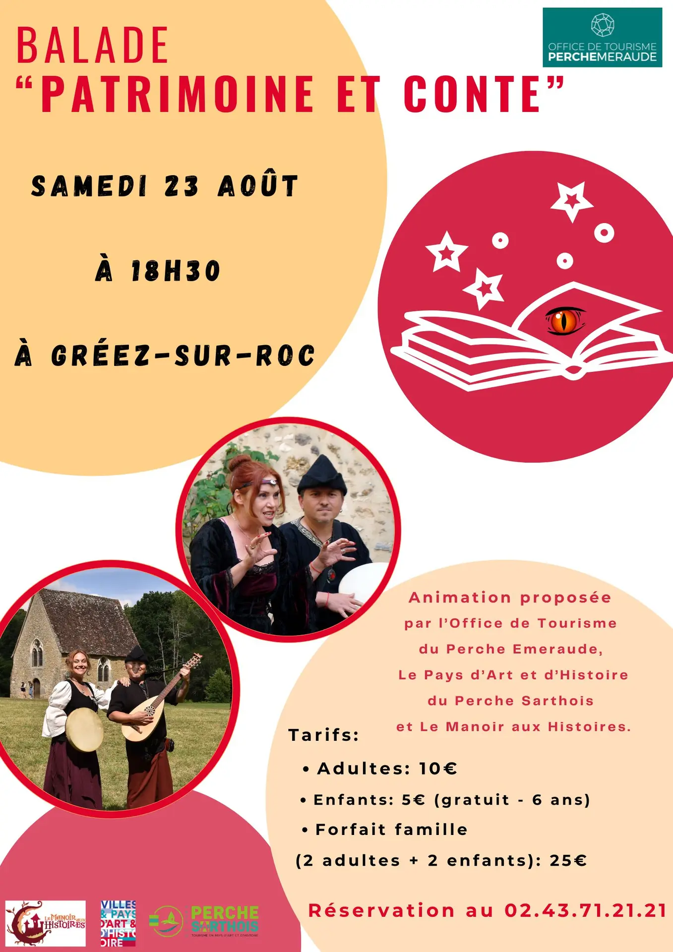 Balade “Patrimoine et conte” - patrimoine et contes gréez