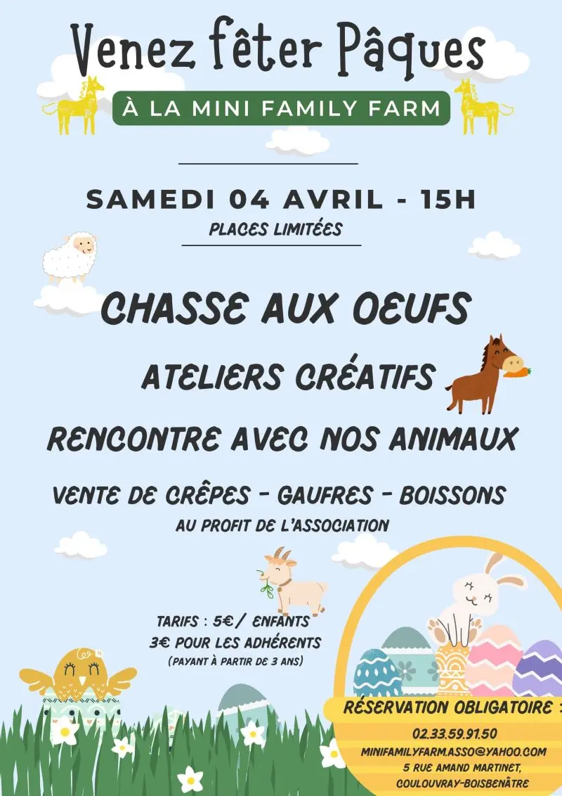 04 04 BESLON pâques à la ferme