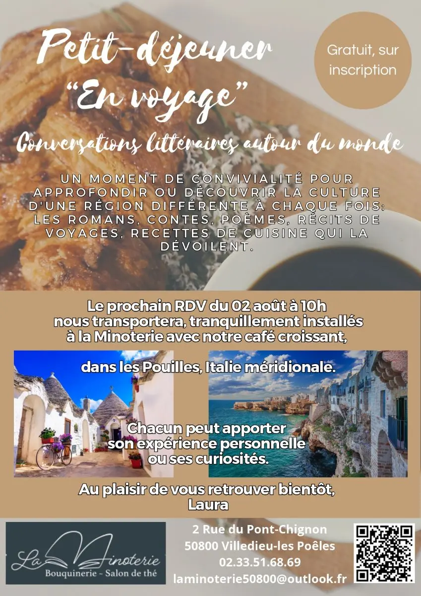 Affiche Petit dej voyage
