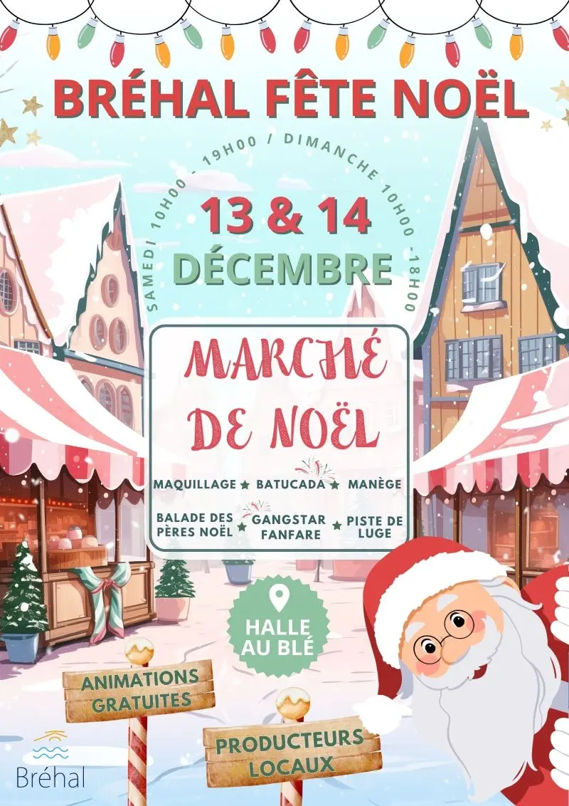 Marché de Noël Bréhal 2025