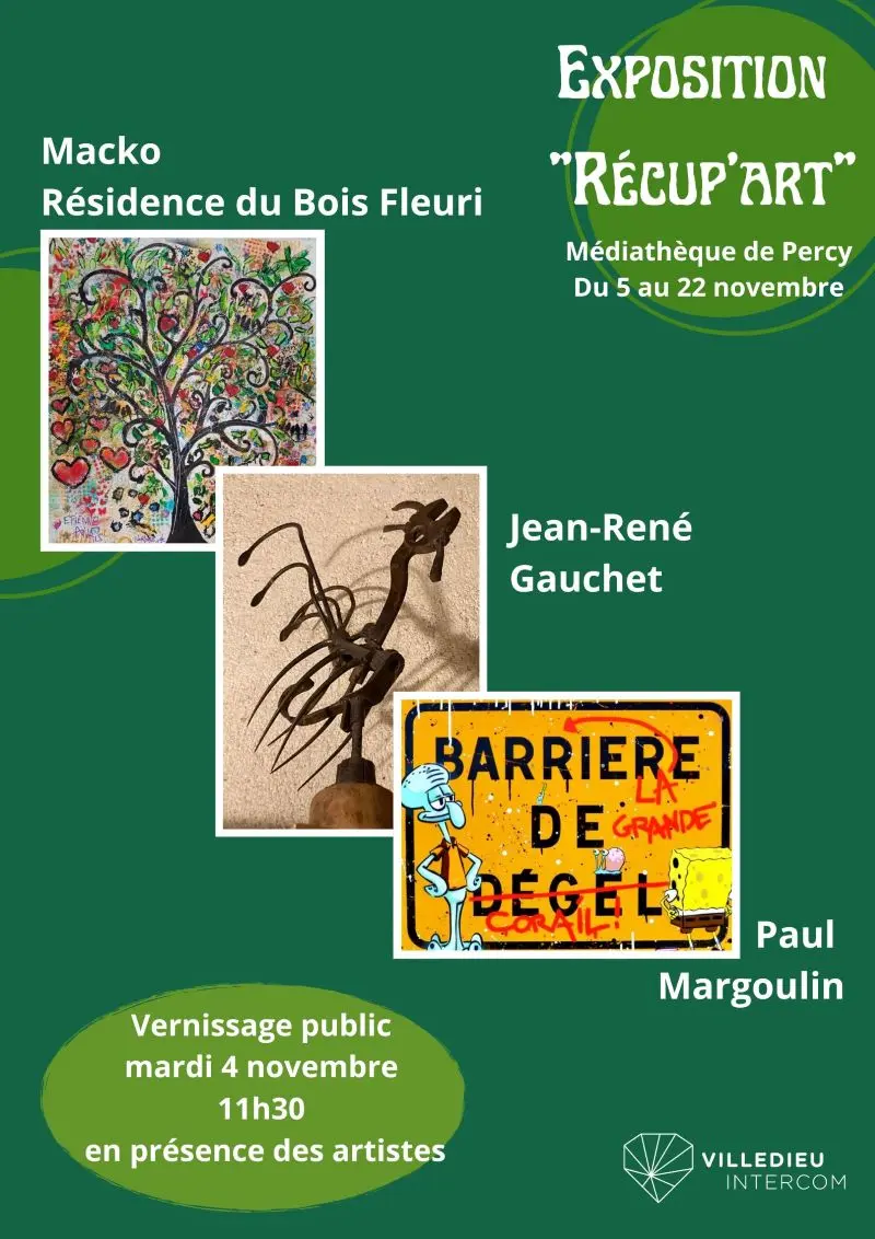 11 5 au 22 PERCY expo Rékup'Art