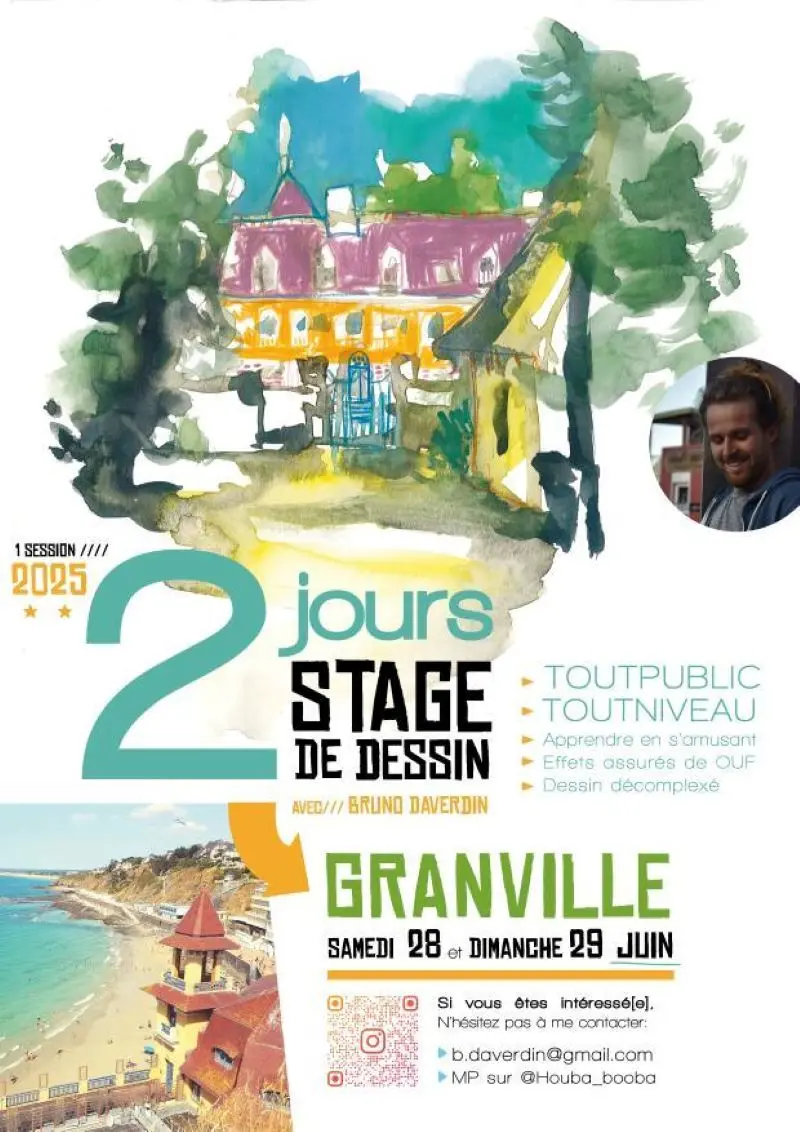 2 jours stage Dessin 2025