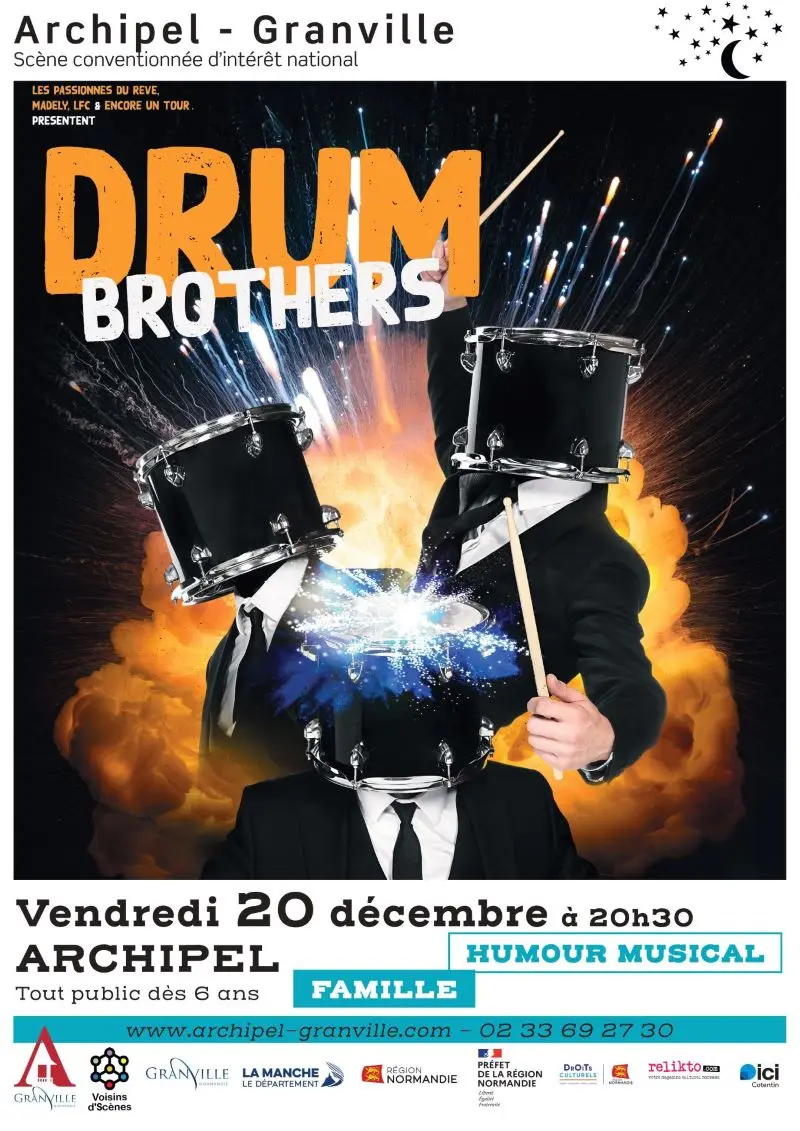 18_Affiche_Drum Brothers  - déc 2025