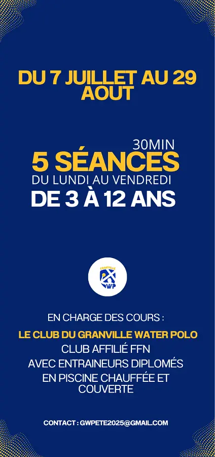 Séances natation 2025