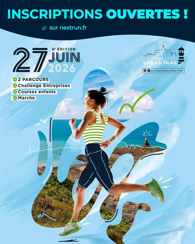 2026 - Affiche La Granvillaise Urban Trail