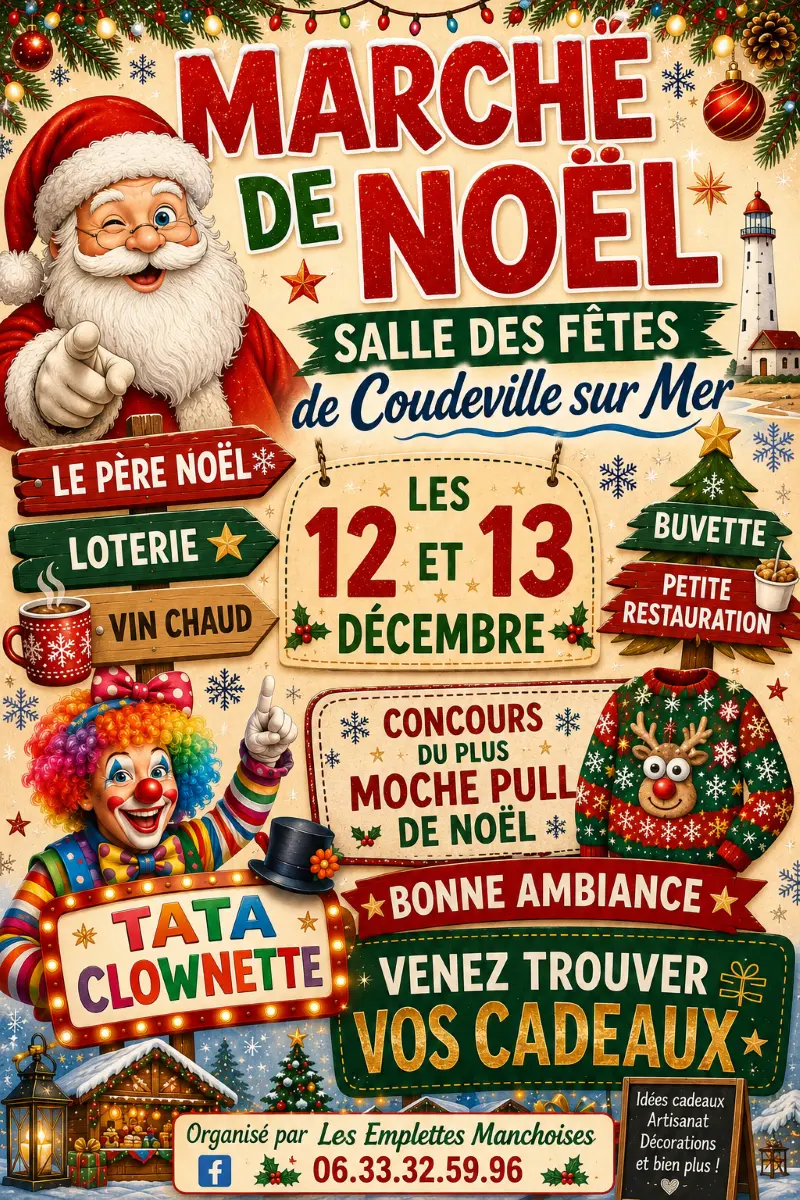 2026 - affiche noel coudeville 2026