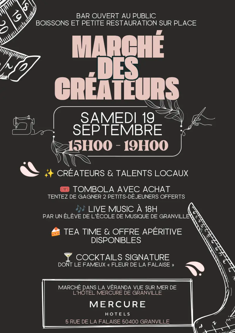 2026 - marché des créateurs 19 septembre