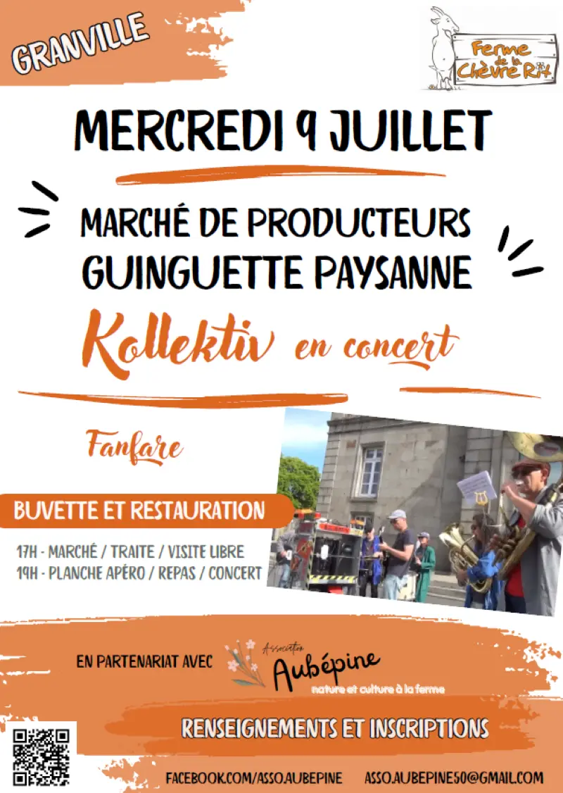 Guinguette paysanne fanfare Kollectiv