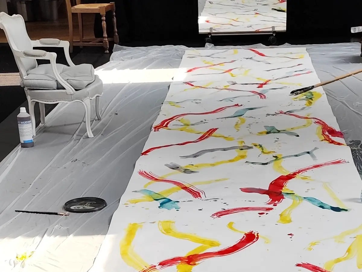 La peinture aux Fours
