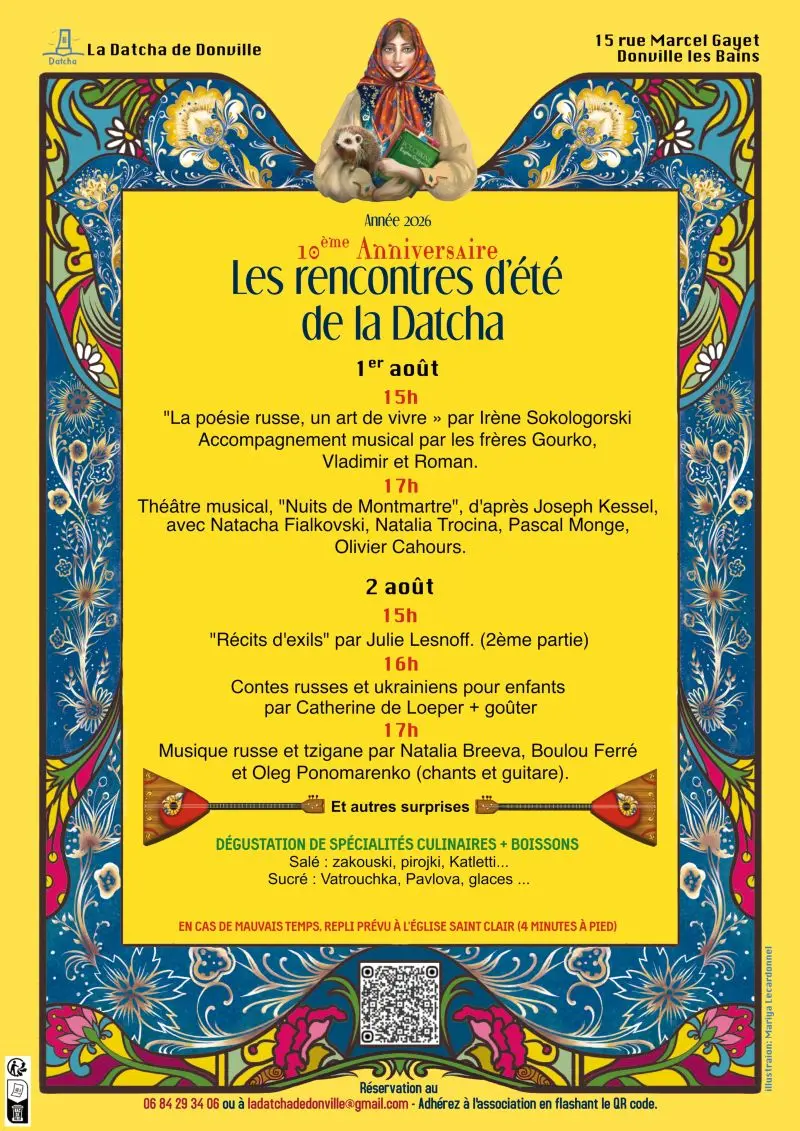 2026 - les rencontres d'été de la Datcha