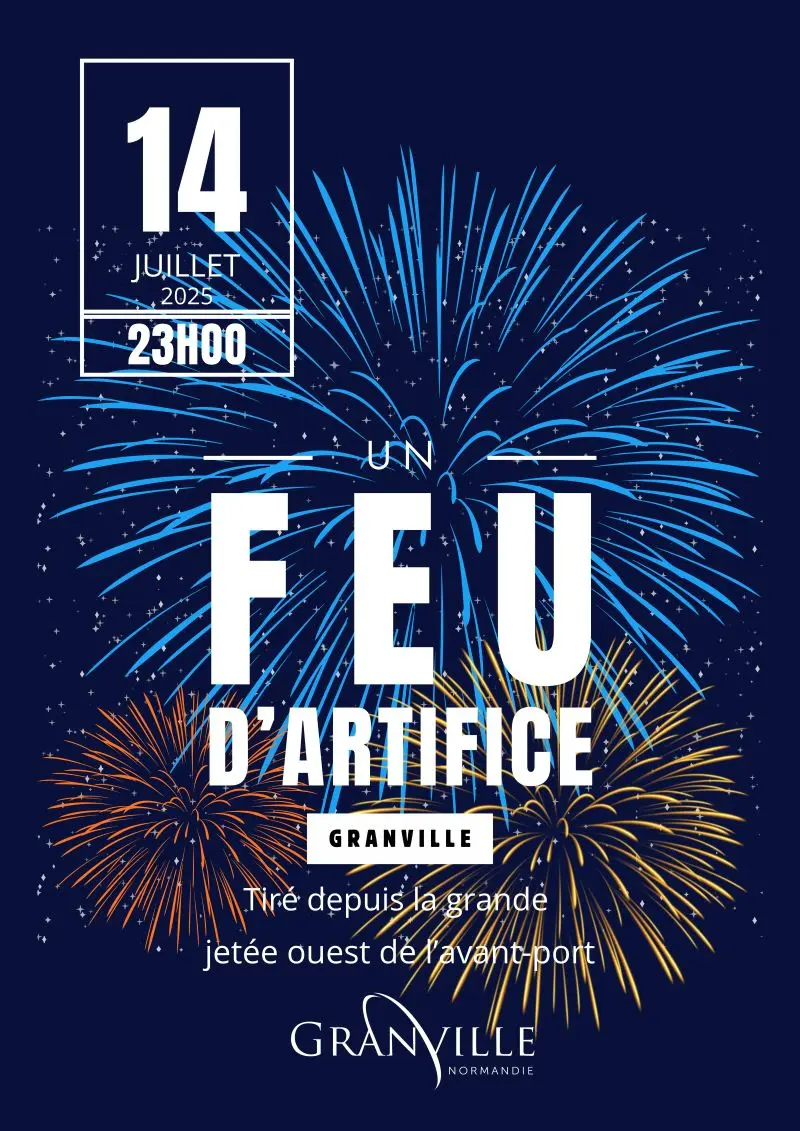 Feu d'artifice 2025