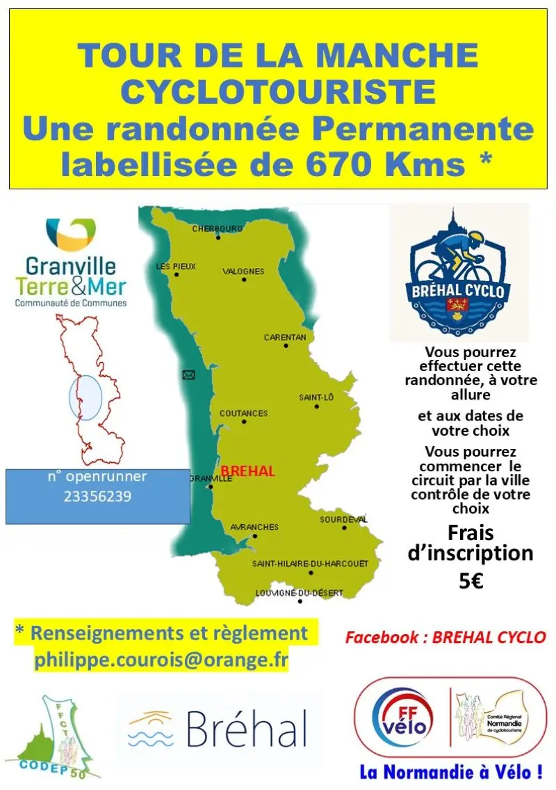 Tour de la Manche à vélo