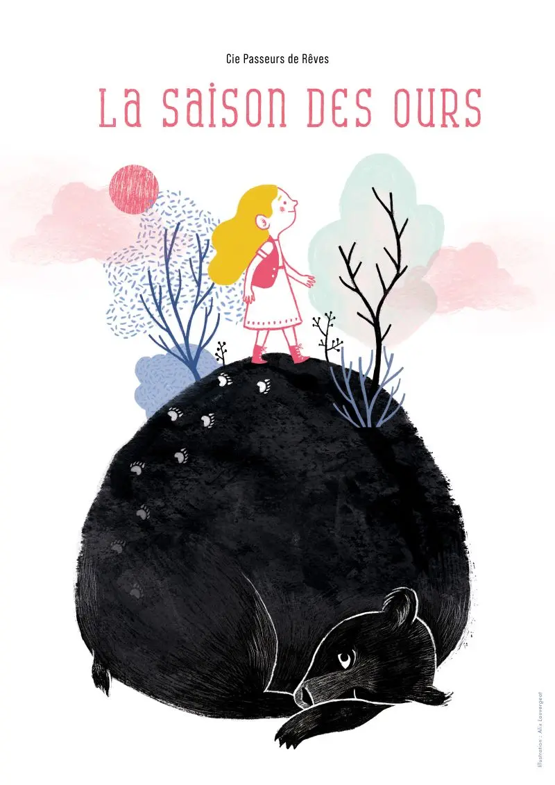 Affiche La saison des ours-Alix Lauvergeat 2025