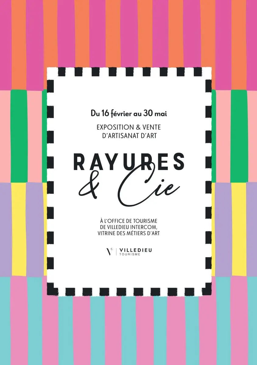 Affiche Rayures & Cie
