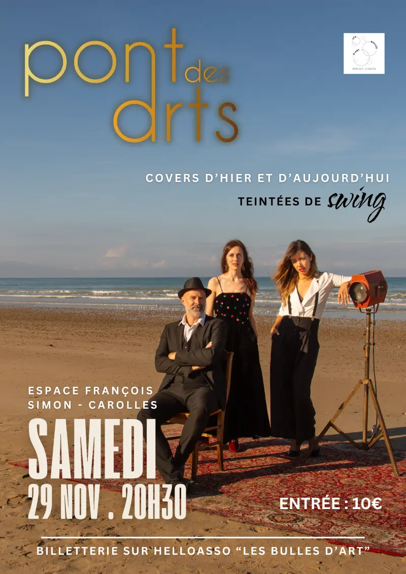 Affiche concert Pont des Arts 2025