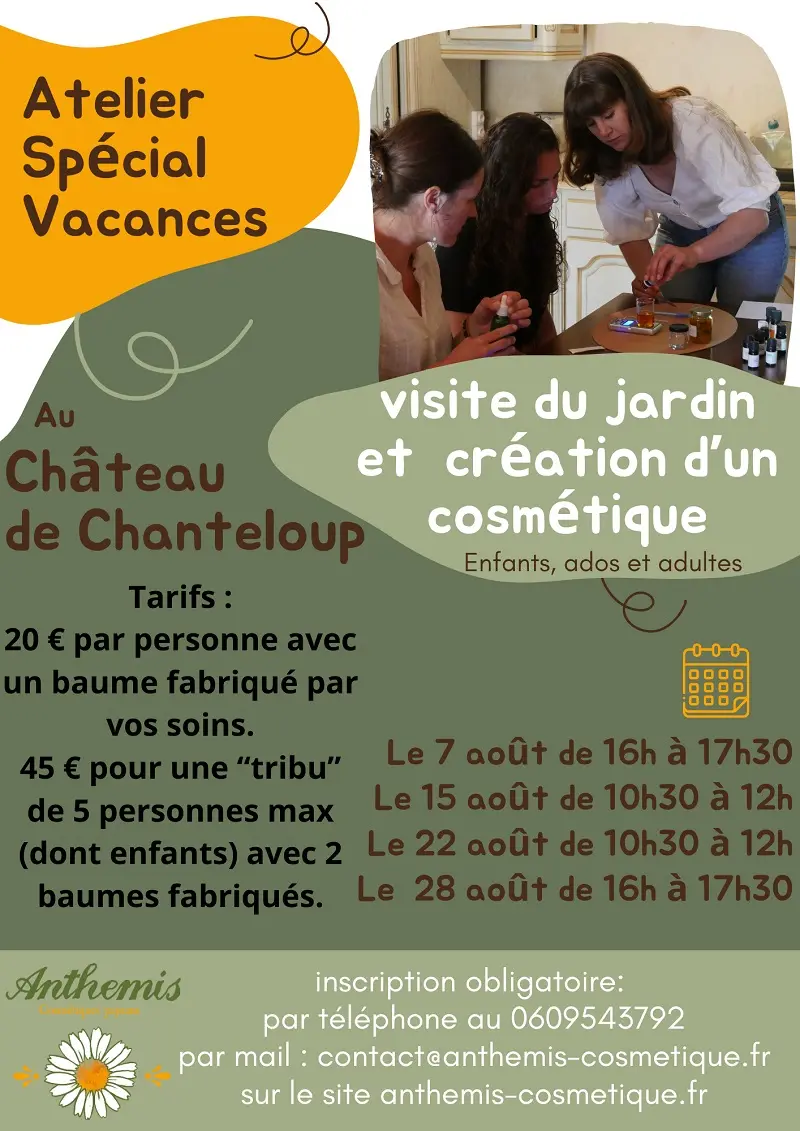 Ateliers Cosmétiques Anthémis été 2024