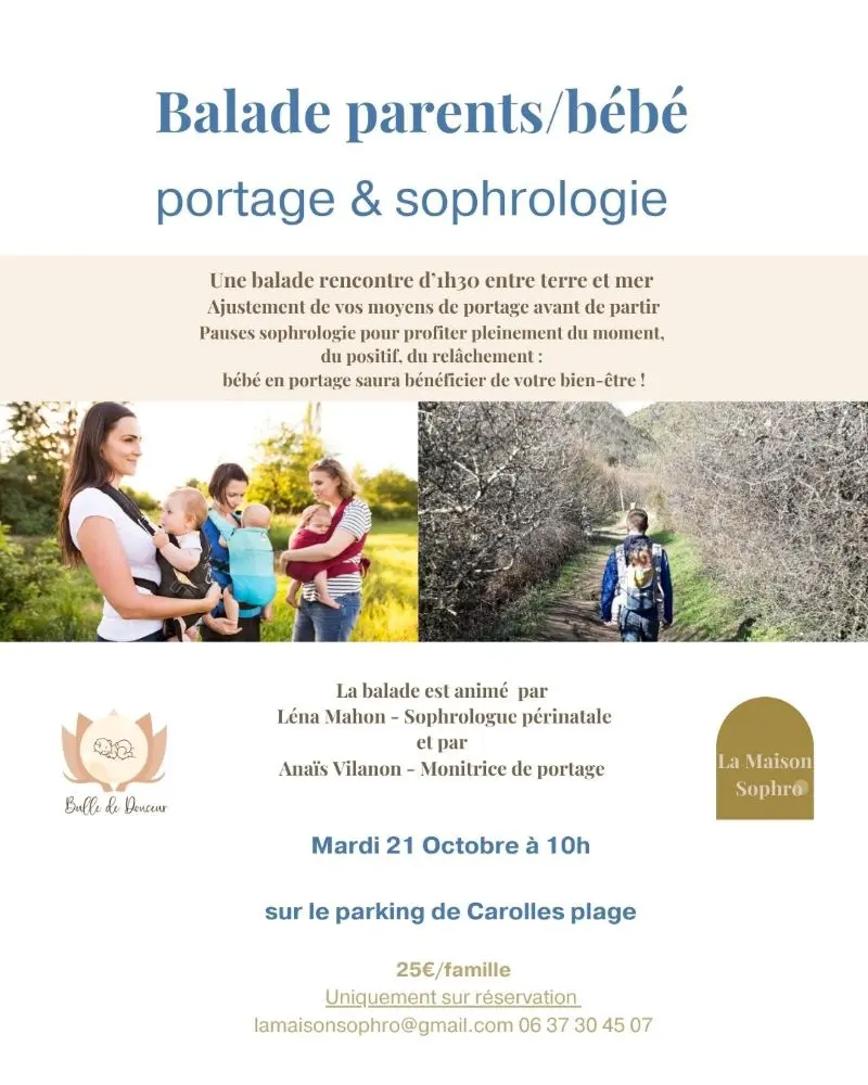 Balade sophroportage Bulle de douceur Carolles 2025