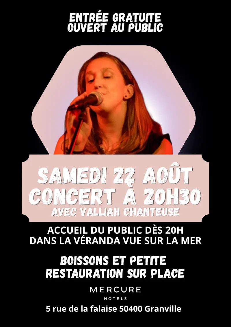 2026 - CONCERT VALLIAH CHANTEUSE