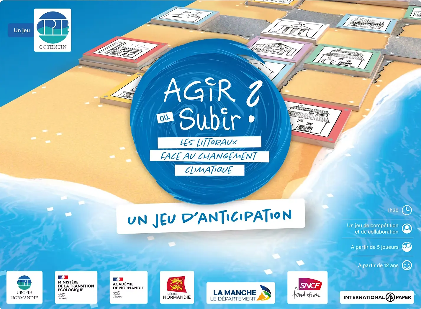 Agir ou subir ? Couverture de la boite de jeu