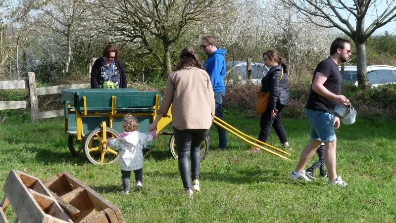 Chasse aux oeufs de Pâques