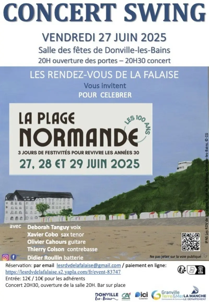 Concert Jazz Swing Donville-les-bains 2025