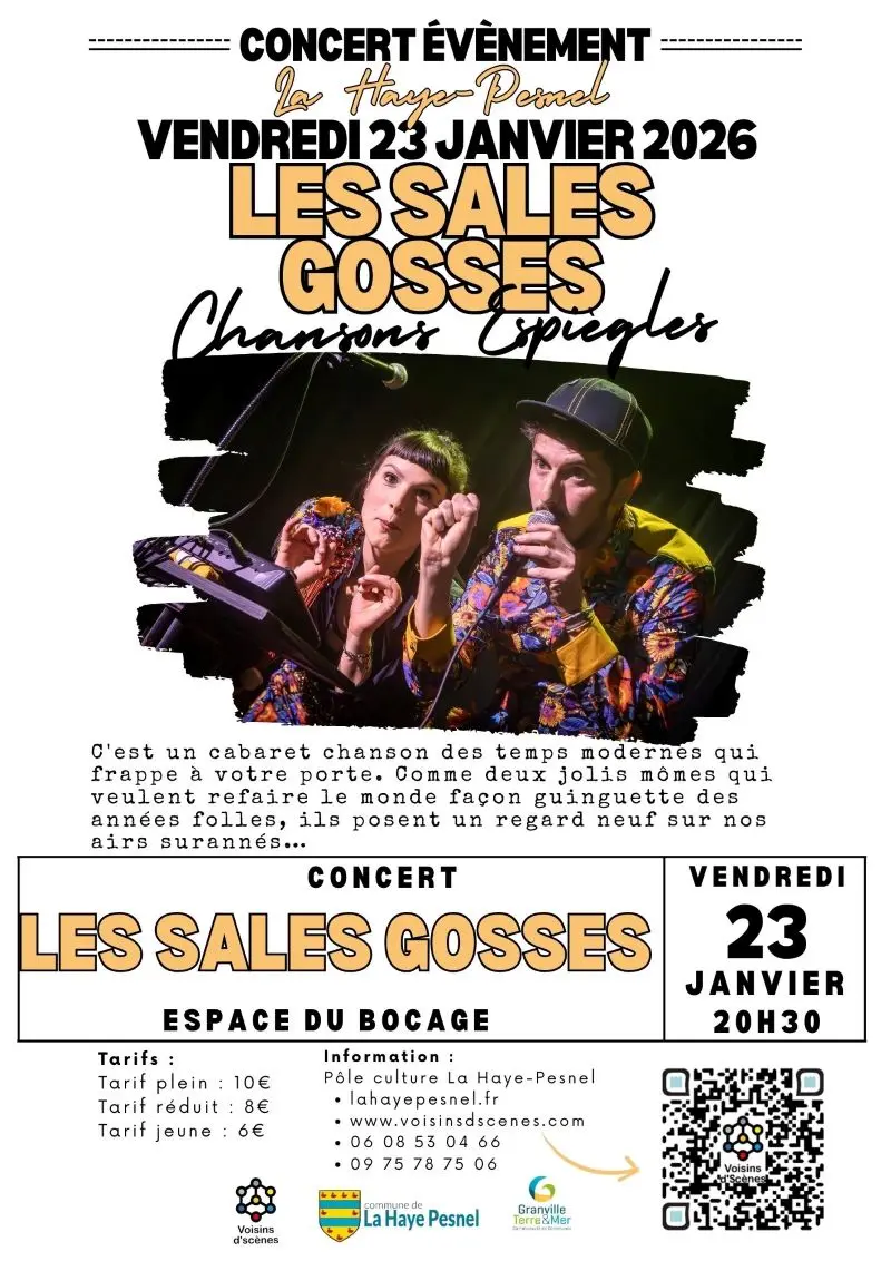Concert Les Sales Gosses La Haye-Pesnel 2026