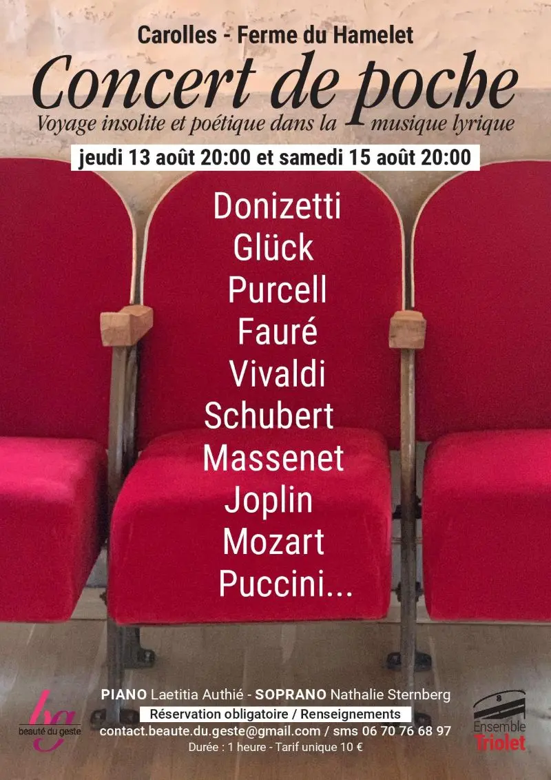 2026 - Concert de poche août